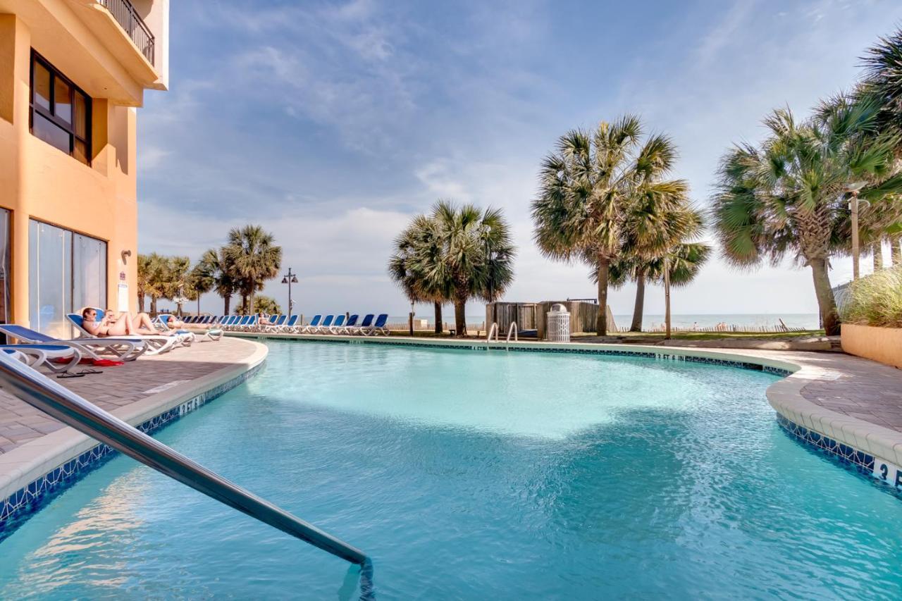 Oceanview Studio Escape With Beach Steps Away! 1828 Myrtle Beach Exteriér fotografie