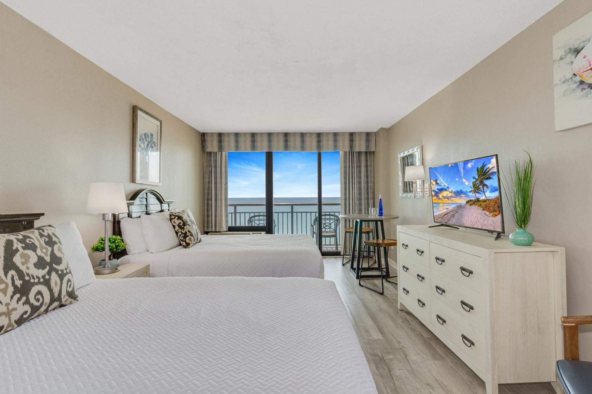 Oceanview Studio Escape With Beach Steps Away! 1828 Myrtle Beach Exteriér fotografie