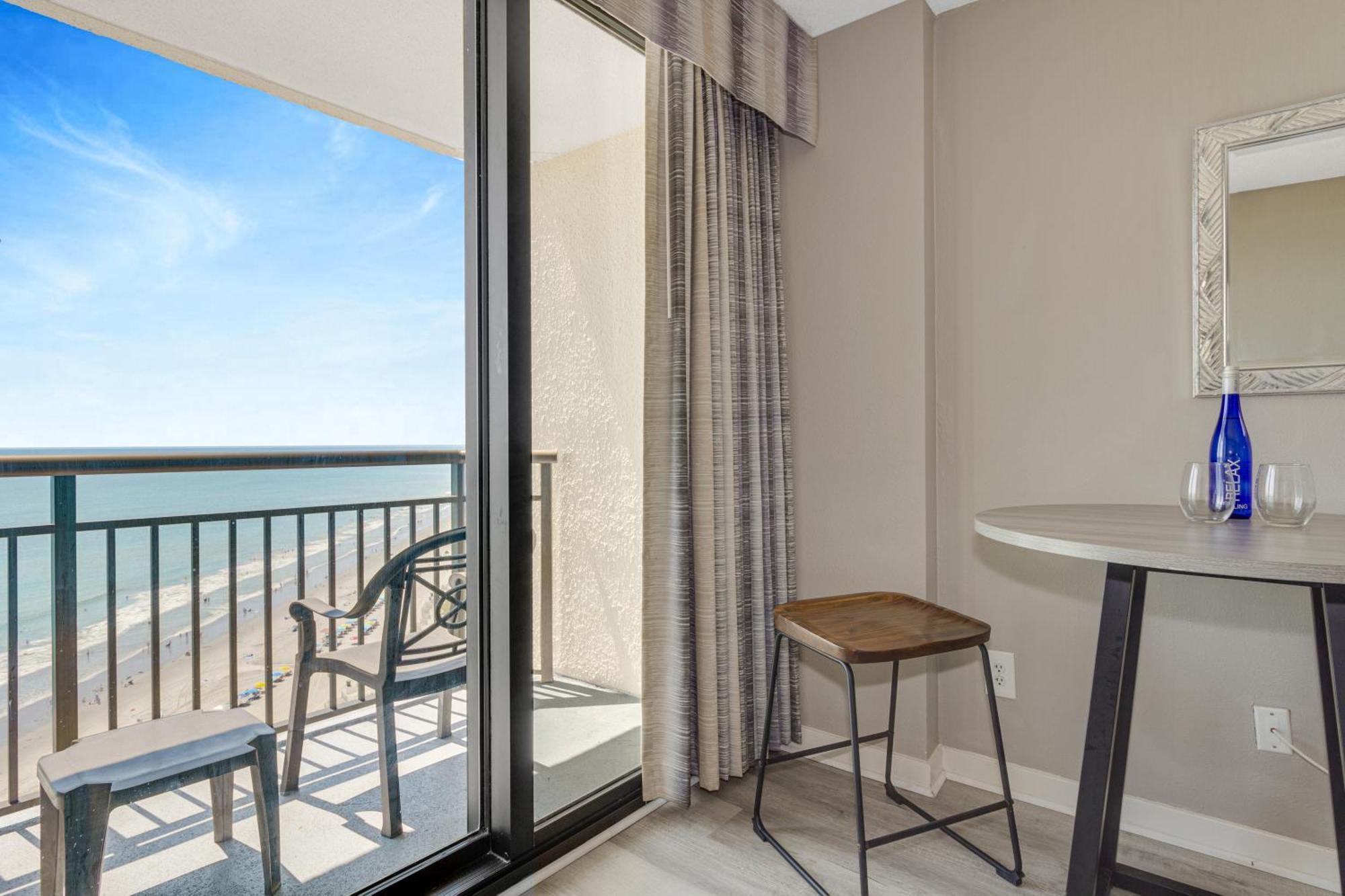 Oceanview Studio Escape With Beach Steps Away! 1828 Myrtle Beach Exteriér fotografie