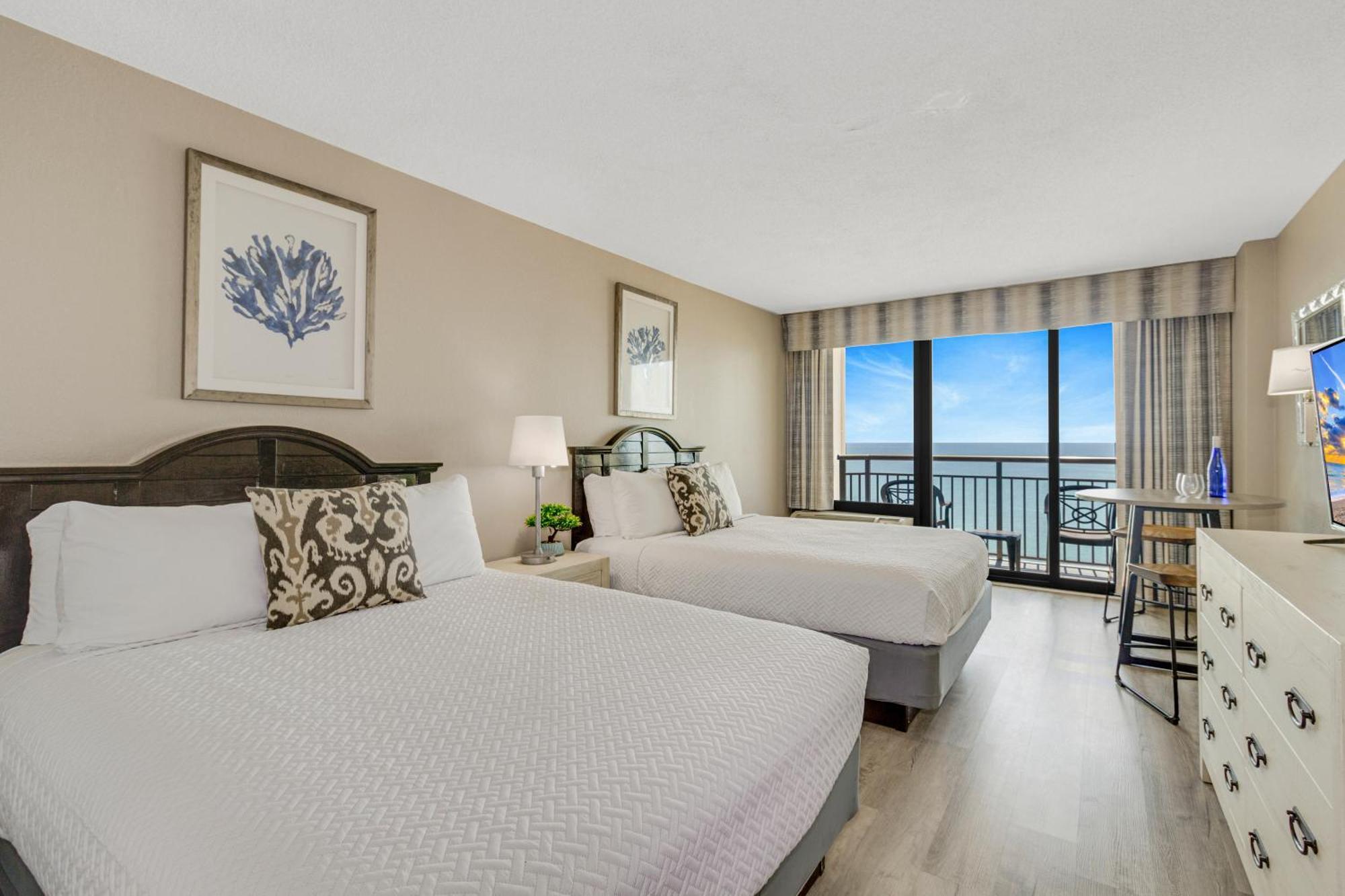Oceanview Studio Escape With Beach Steps Away! 1828 Myrtle Beach Exteriér fotografie